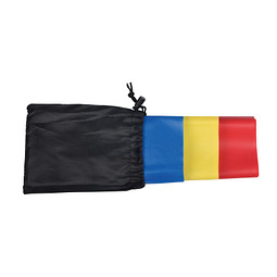 Fitnessbänder-Set GYM HERO,blau, gelb, rot, schwarz
