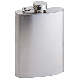 Flachmann Fresno, 104 ml, grau