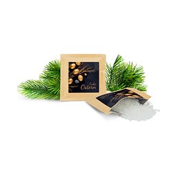 Frohe Ostern Badesalz Waldzauber 40 g, braun
