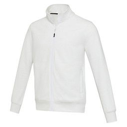 Galena Sweatjacke aus recyceltem Material Unisex, weiss, XS