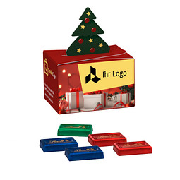 Geschenkbox Mini, Lindt Schokotäfelchen, inkl. Druck
