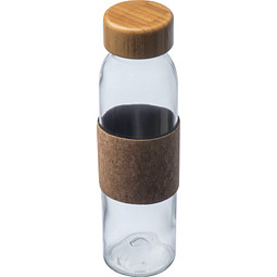 Glas-Flasche Skopje,transparent
