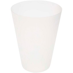Glastonbury 300 ml Becher aus Kunststoff, klar mattiert