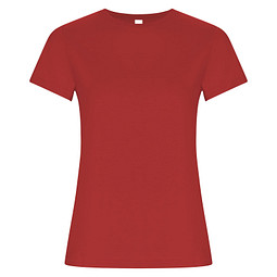 Golden T-Shirt für Damen, rot, XL