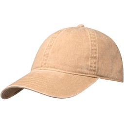 Grafton Kappe mit 6 Segmenten washed, Oatmeal