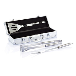 XD COLLECTION Grillset Classic, silber
