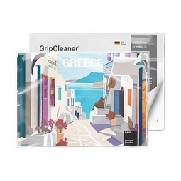 GripCleaner® 4in1 Mousepad 21x15 cm, weiss / individuell