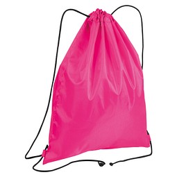 Gymbag aus recyceltem Polyester , pink