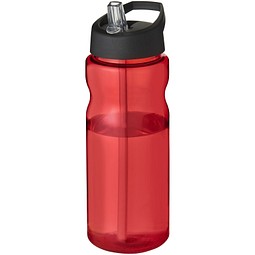 H2O Active® Base Tritan™ 650 ml Sportflasche mit Ausgussdeckel, rot/schwarz