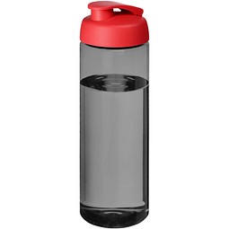 H2O Active® Eco POP Vibe 850 ml Sportflasche mit Klappdeckel, kohle