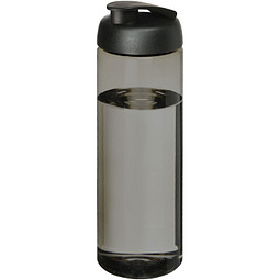 H2O Active® Eco Vibe 850 ml Sportflasche mit Klappdeckel, kohle, schwarz