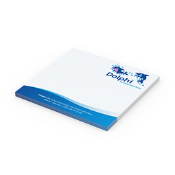 Geiger-Notes Haftnotiz Basic 100 x 97, 50 Blatt, inkl. Druck, weiß