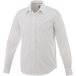 ELEVATE Herren Langarm Hemd Hamell, weiß, S