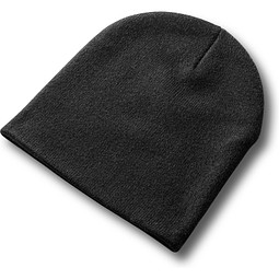 HAWK. Unisex-Mütze aus recyceltem Polyester (100% rPET), Schwarz