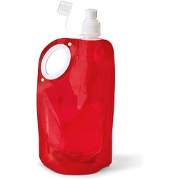 HIKE. Faltbare Flasche aus PET, PA und PE 750 ml, Rot
