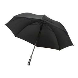 Hochwertiger Regenschirm, schwarz