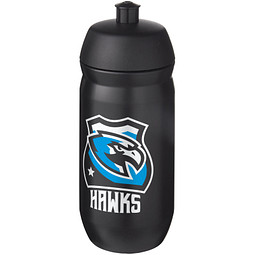 HydroFlex™ 500 ml Sportflasche, schwarz, schwarz