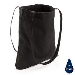XD COLLECTION recycelte Baumwolltasche Impact Aware, schwarz