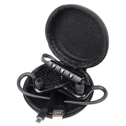 In-Ear Kopfhörer SPORTY, Schwarz