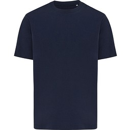 IQONIQ Nikko Heavyweight T-Shirt aus recycelter Baumwolle, navy blau, M