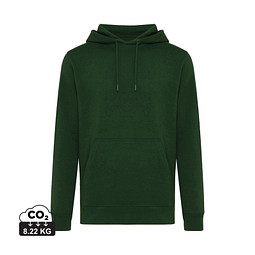 Iqoniq Rila Lightweight Hoodie aus recycelter Baumwolle, forest green, M