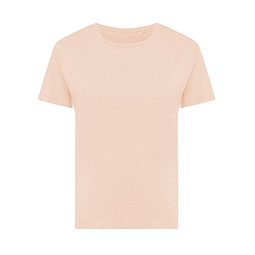 Iqoniq Yala Damen T-Shirt aus recycelter Baumwolle, peach nectar, M