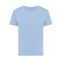 Iqoniq Yala Damen T-Shirt aus recycelter Baumwolle, sky blue, L