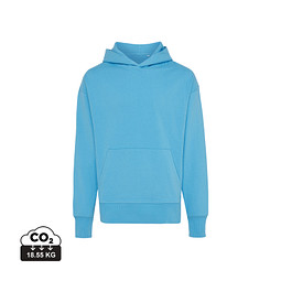 Iqoniq Yoho Relax-Hoodie, ruhiges blau, XXS