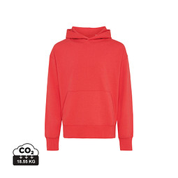 Iqoniq Yoho Relax-Hoodie, sattes rot, XL