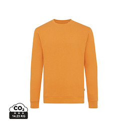 Iqoniq Zion Rundhals-Sweater, sonnenuhr orange, XXL