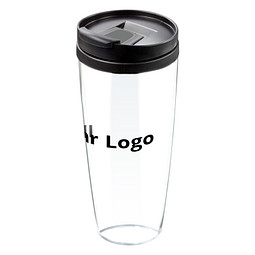 Isolierbecher Coffee To Go, 350 ml, transparent
