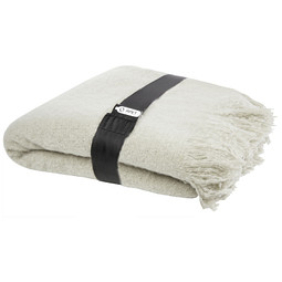 Ivy RPET Mohair-Decke, hellgrau