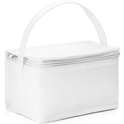 IZMIR. Kühltasche 3l aus Vliesstoff (80 g/m²), Weiß