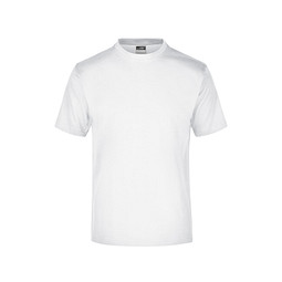 JAMES & NICHOLSON Herren T-Shirt, weiß, M