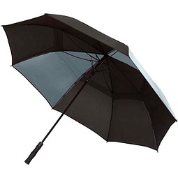 Jeff 55 Golf-Sturmschirm, grau