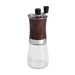Kaffeemühle AROMATICALLY,braun, silber, transparent