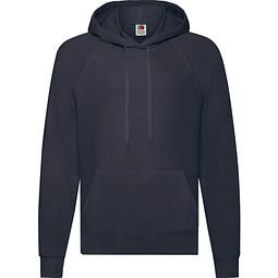 Kapuzen-Sweatshirt Lightweight Hooded S Unisex, M, DUNKEL MARINEBLAU