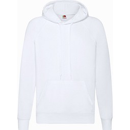 Kapuzen-Sweatshirt Lightweight Hooded S Unisex, S, WEISS
