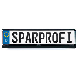 Kennzeichenhalterung Sparprofi