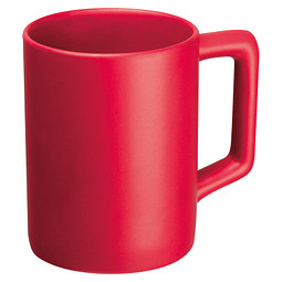 Keramiktasse Bradford,rot