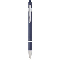 Kish Kugelschreiber mit silbernem Finish (blaue Mine), navy