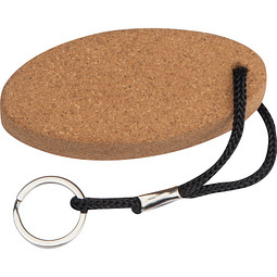 Kork-Schlüsselanhänger Watersports,beige