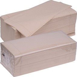 Kosmetiktücher aus Bambusfasern MATYLDA, beige
