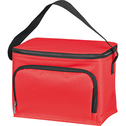 Kühltasche aus Polyester, rot