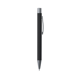 Metall-Kugelschreiber Alu-Recycled, schwarz-matt