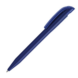 Kugelschreiber Total MADE IN EUROPE, blaue Mine, dunkelblau