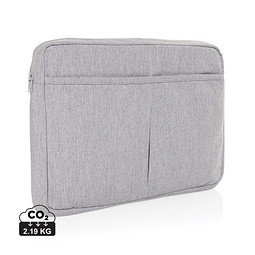 Laluka AWARE™ 15,6 Zoll Laptoptasche aus recycelter Baumwolle, grau