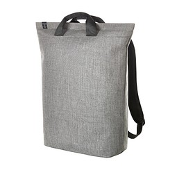 Laptop-Rucksack EUROPE, hellgrau meliert