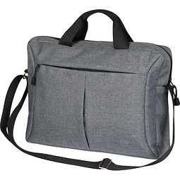 Laptoptasche aus Polyester, grau
