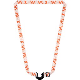 Lian Sublimation Lanyard mit Flaschenhalter, schwarz